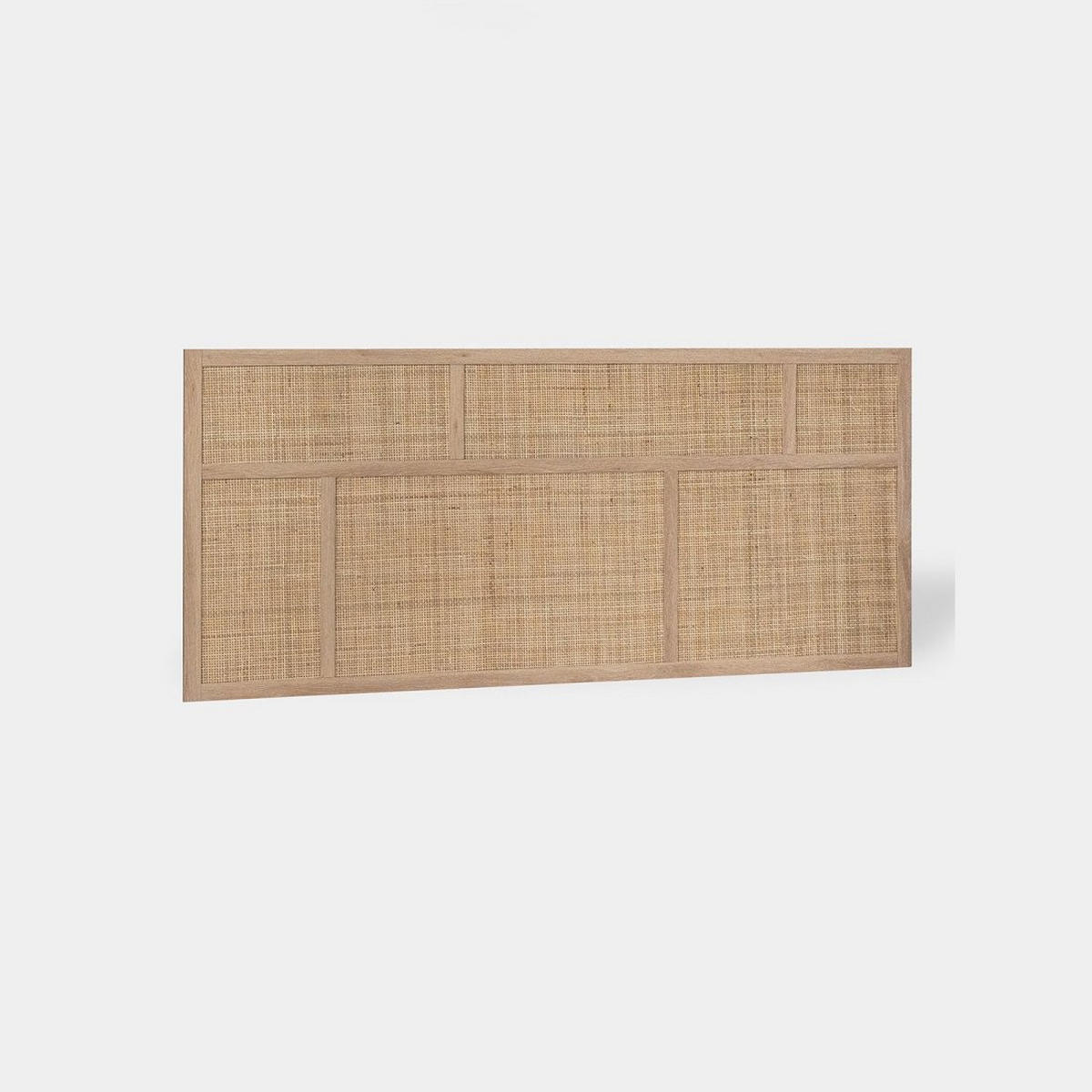 KOPFTEIL DOPPELTES Ikigai Natürlich 166 cm x 71 cm - Naturfarben, Holzwerkstoff (166/2cm) - Klast Home