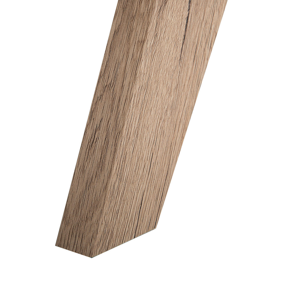 TV OMARICA bela, svetlo rjava FORESTER 40/150/45 cm - bela, leseni material (150/45/40cm) - Beliani