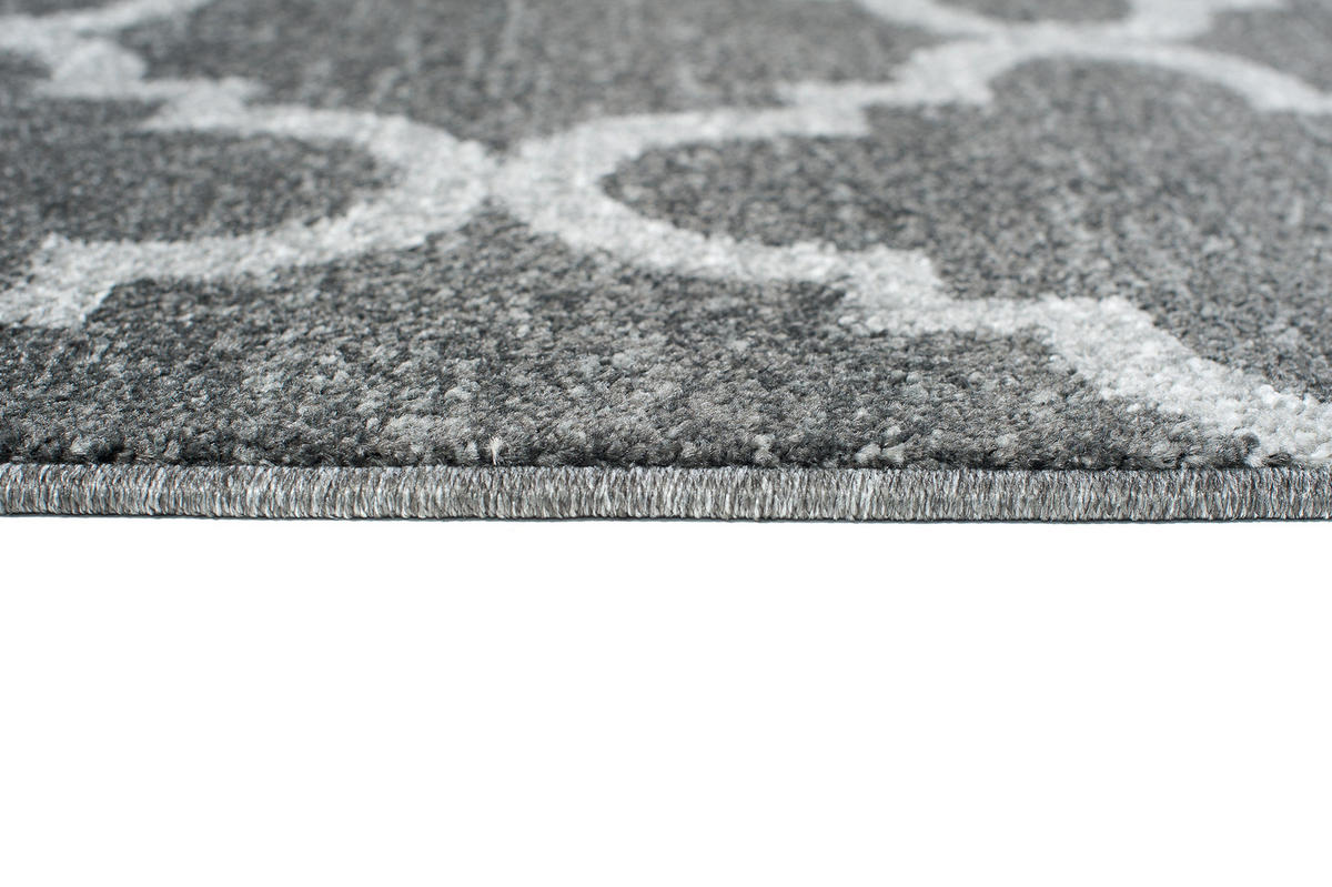 TEPPICHLÄUFER SARI dunkelgrau orientalisch 70/500 cm - Dunkelgrau, Textil (70/500cm) - Tapiso