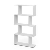 RAUMTEILER Levio Weiß 70 x 132.1 cm 4 Fächer - Weiß, Holzwerkstoff (70/132.1/23.8cm) - Vicco