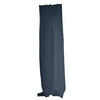 SCHLAUFENVORHANG reines Leinen mit verdeckten Schlaufen tiefsee-blau 135/245 cm - Dunkelblau, Naturmaterialien (135/255cm) - beties Heimtextil
