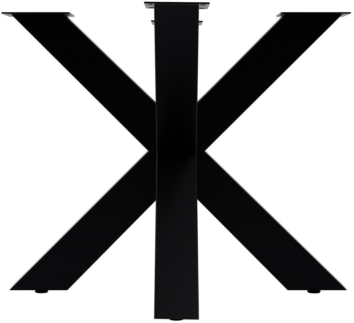 Schwarz, Metall (85/71/85cm) - CLP