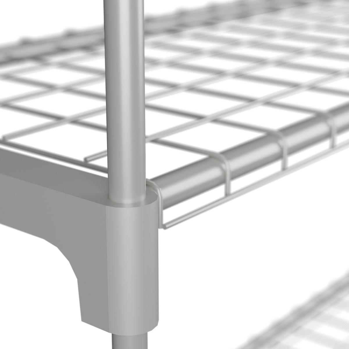 BLUMENREGAL - Grau, Kunststoff/Metall (91/174/28cm) - Relaxdays