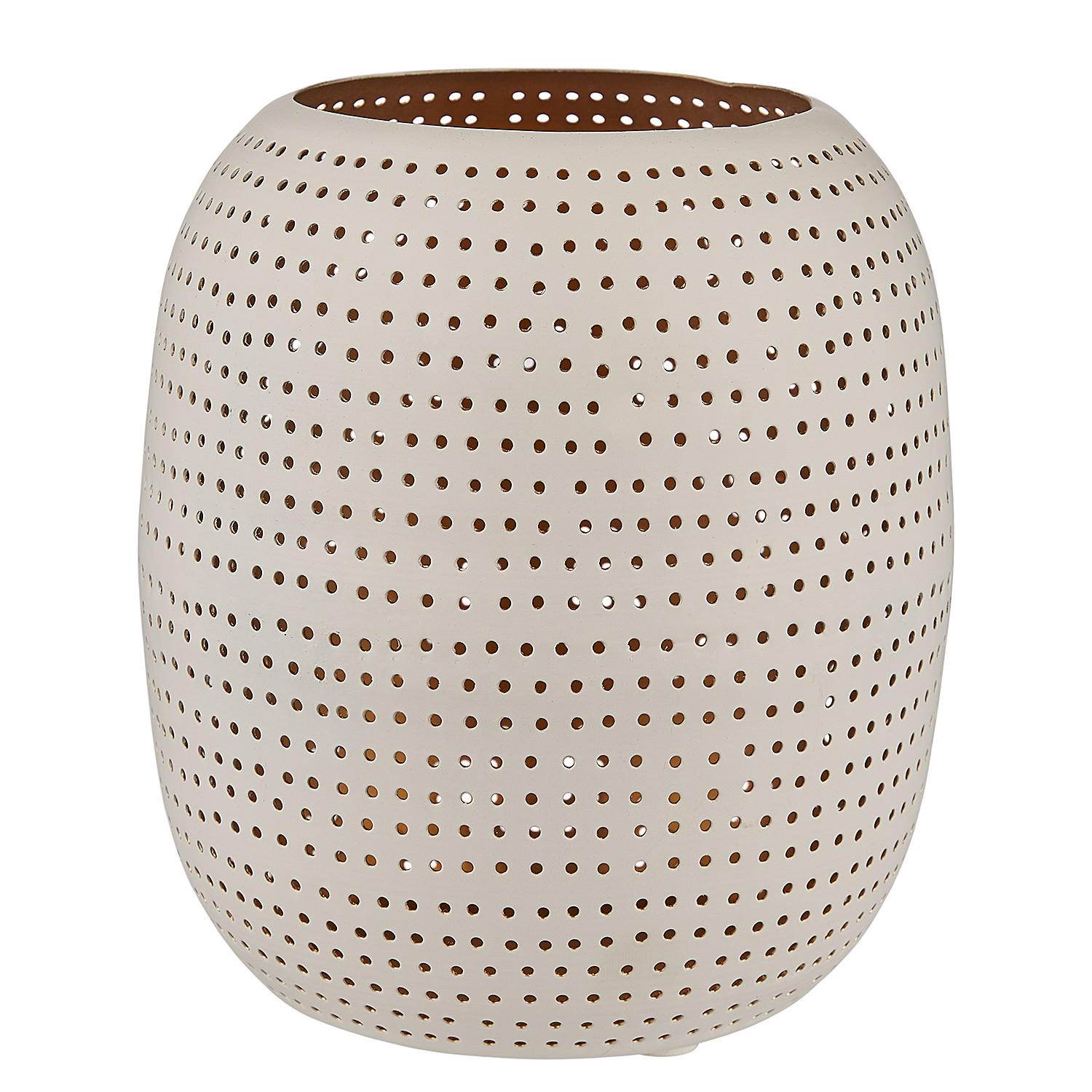 WINDLICHT Luminous - Weiß, Metall (16/18/16cm) - Butlers