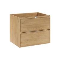 WASCHTISCHUNTERSCHRANK 60cm Elias Holz - Braun, Holzwerkstoff (60/50/46cm) - Petits-meubles