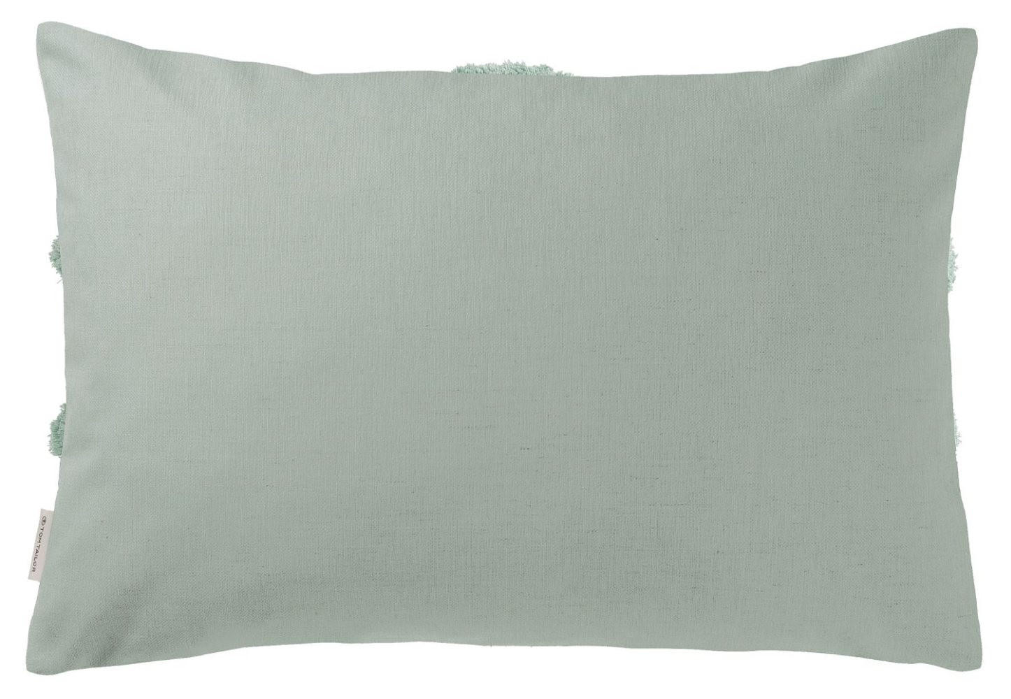 ZIERKISSENHÜLLE Tufted Boho mint 40x60cm - Mintgrün, Textil (40/60cm) - Tom Tailor