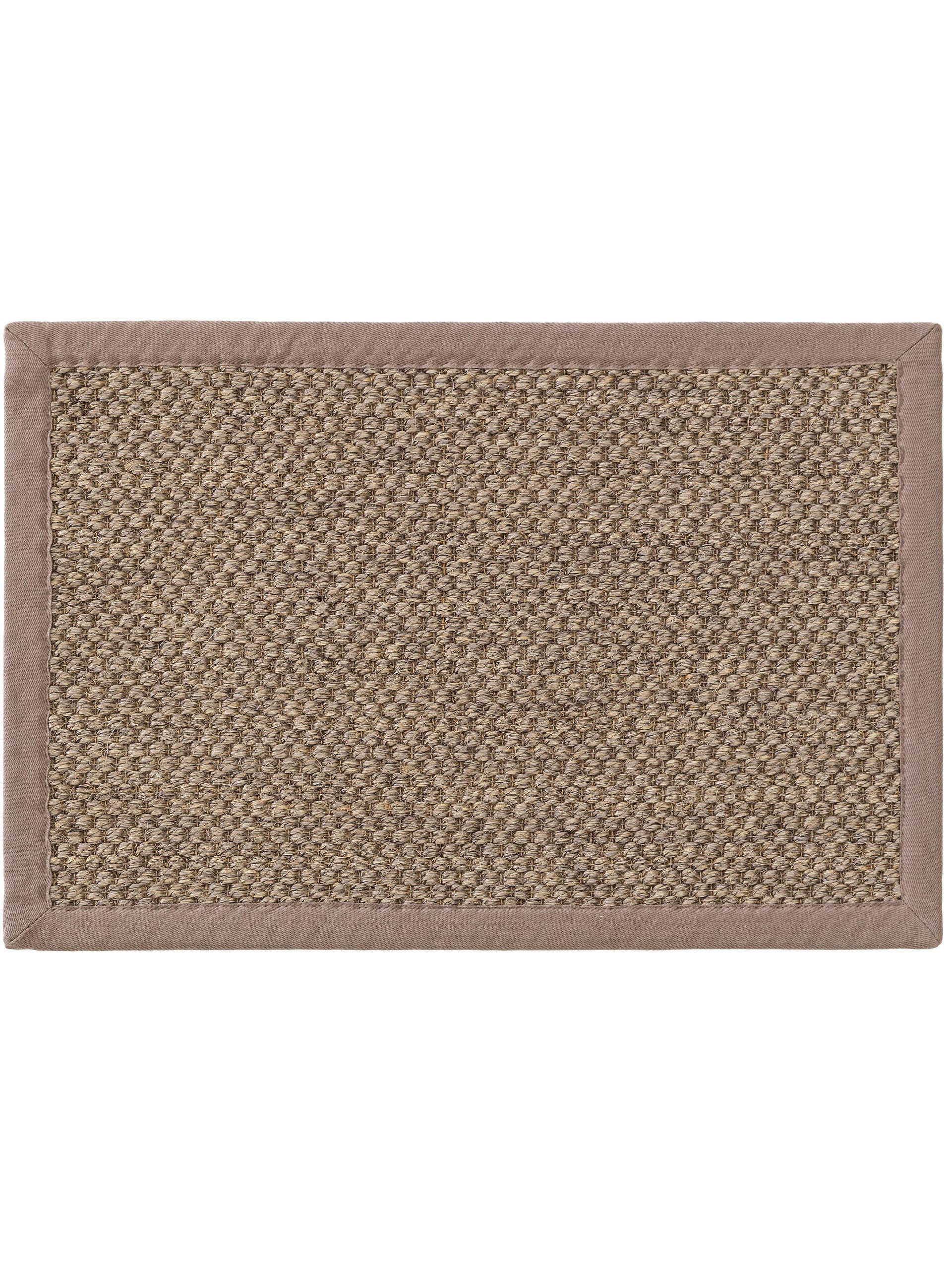 FUSSMATTE Greta Grau 40x60 cm - Grau, Textil (40/60cm) - benuta Pure