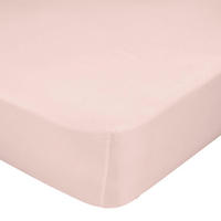 SPANNBETTTUCH basic 140x200x32 cm hellrosa - Rosa, Textil (140/200cm) - Happy Friday