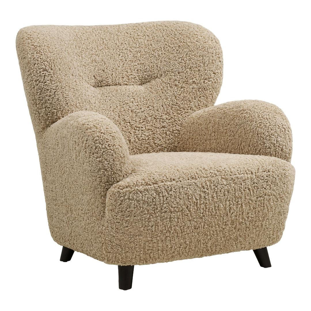 SESSEL, Disa, Braun, Polyester, 84 x 86 x 87 cm - Braun, Textil (84/87/86cm) - ebuy24