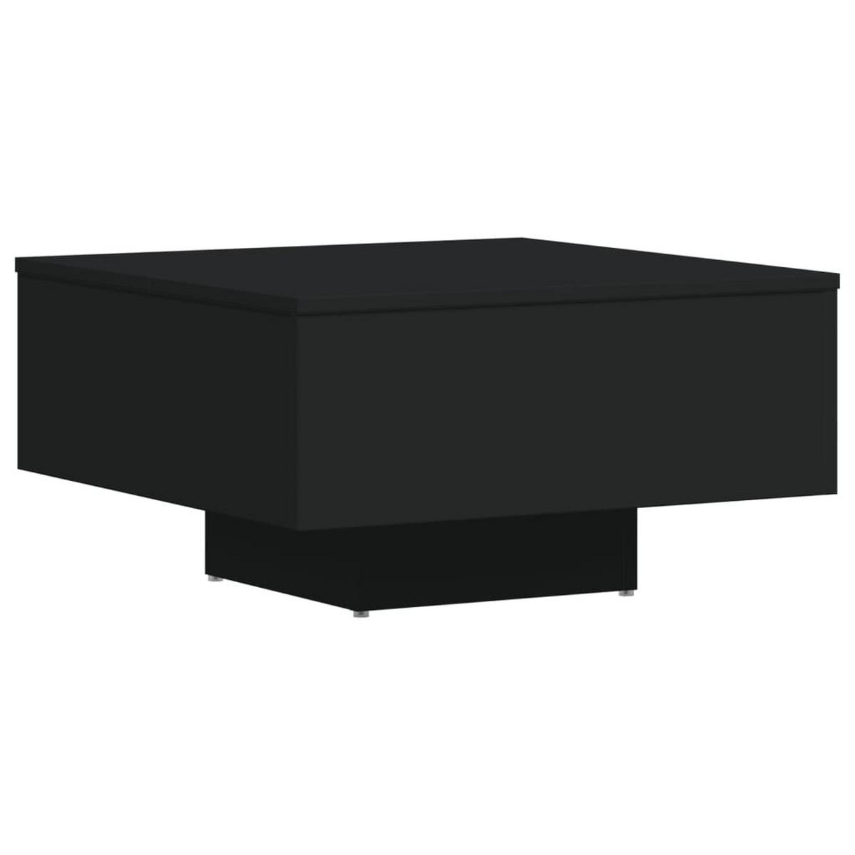 COUCHTISCH Schwarz 60x60x31,5 cm Holzwerkstoff - Schwarz, Holzwerkstoff (60/60/31.5cm) - furnicato