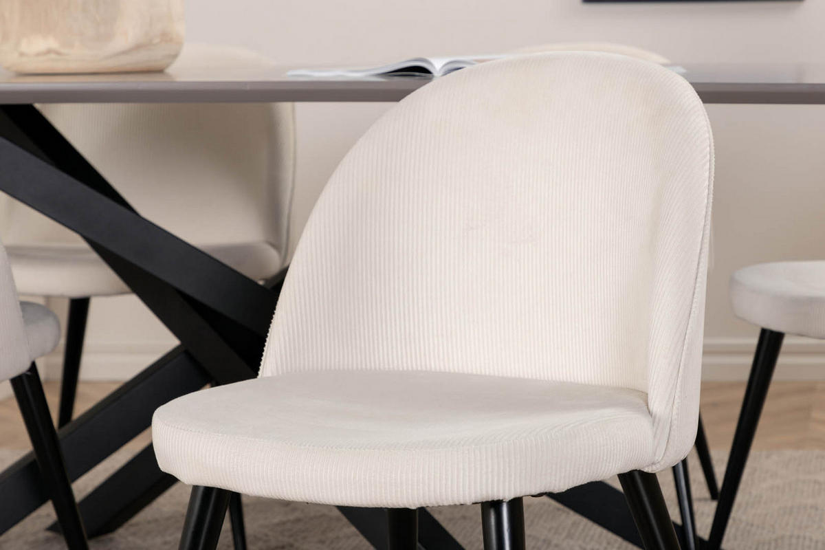 TISCHGRUPPE Beige - Beige, Holzwerkstoff (90/76/190cm) - ebuy24
