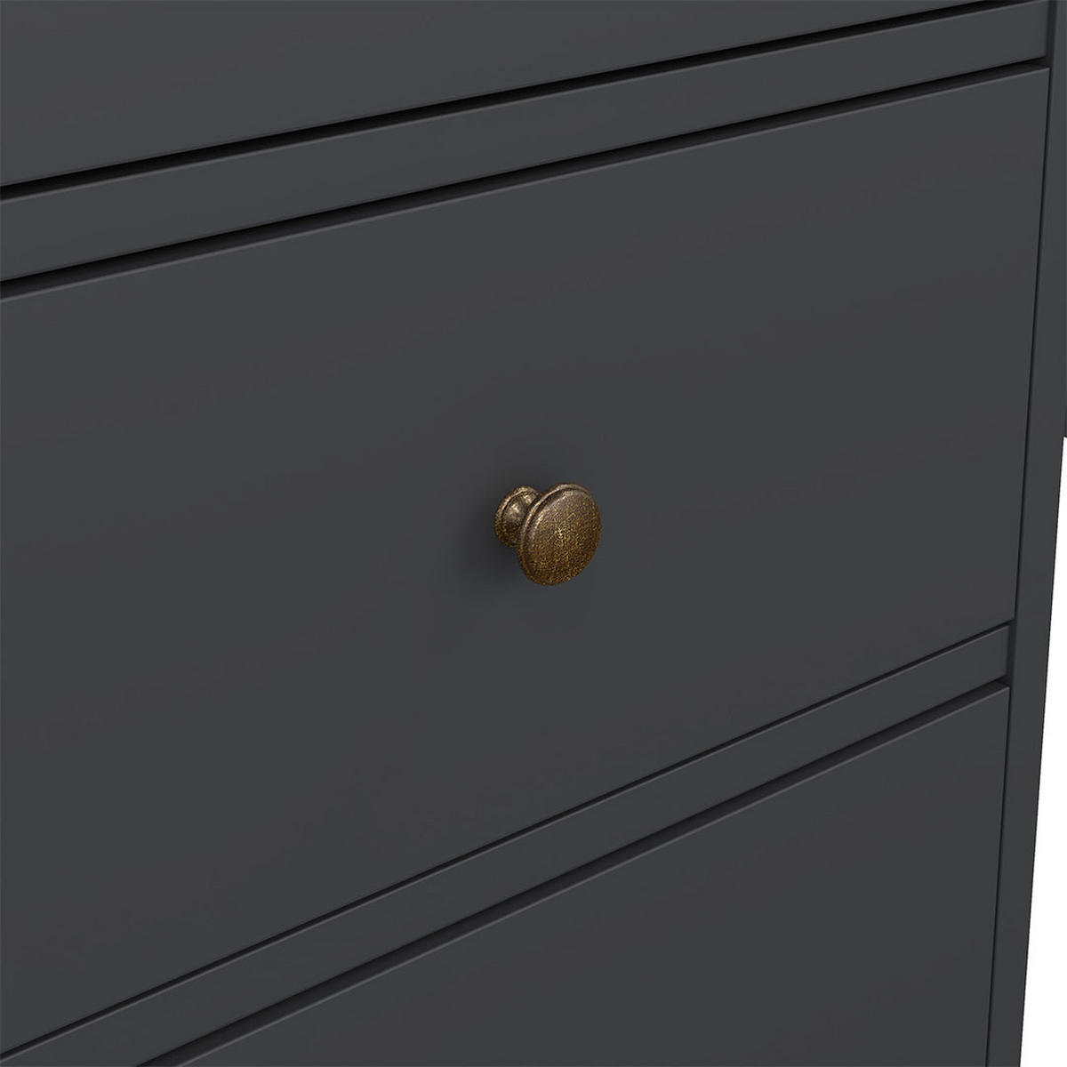 SCHREIBTISCH, Venedig, Grau, Holzwerkstoff, 130 x 62 x 74 cm - Grau, Holzwerkstoff (62/130/74cm) - ebuy24