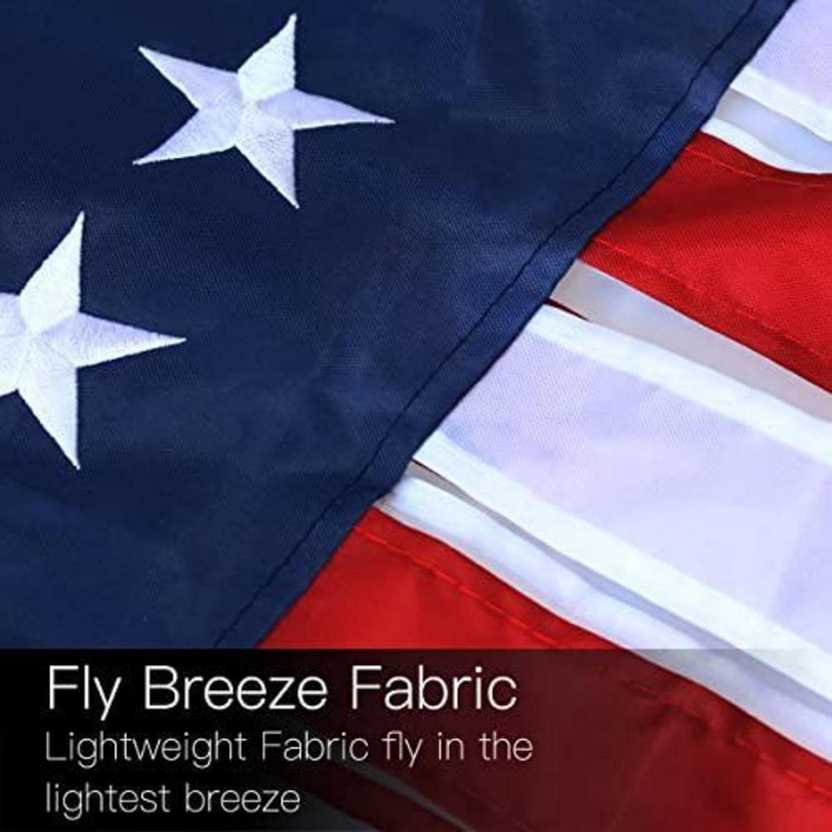 WINDSACK USA Flagge 152 cm - Multicolor, Textil (152.4/20.3/1cm)