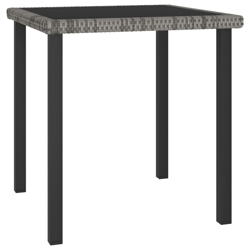 GARTENTISCH Tischfried 70/73/70 cm - Grau, Naturmaterialien (70/70/73cm) - ZMH
