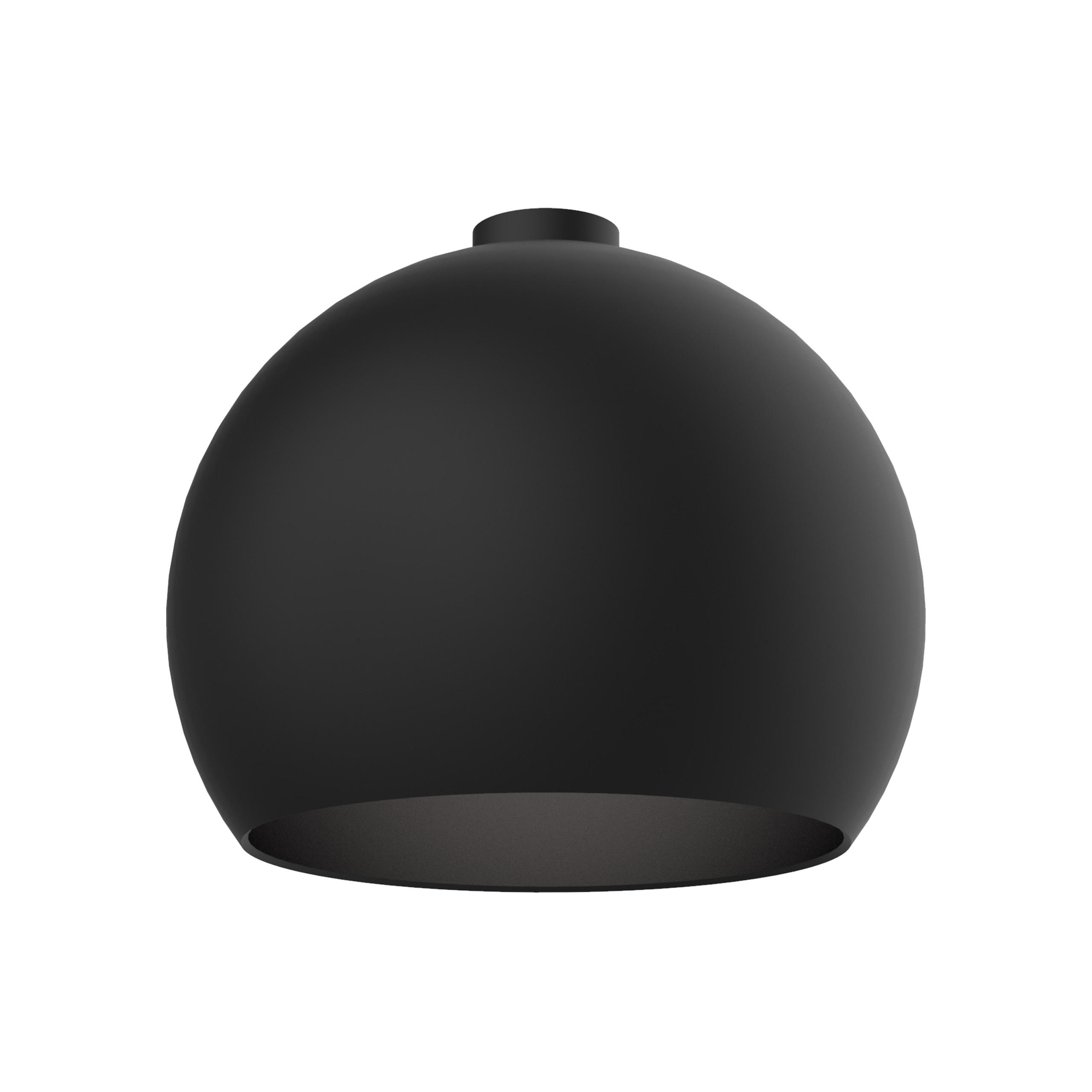 DECKENLEUCHTE - Schwarz, Metall (50/50/45cm) - Lumicom