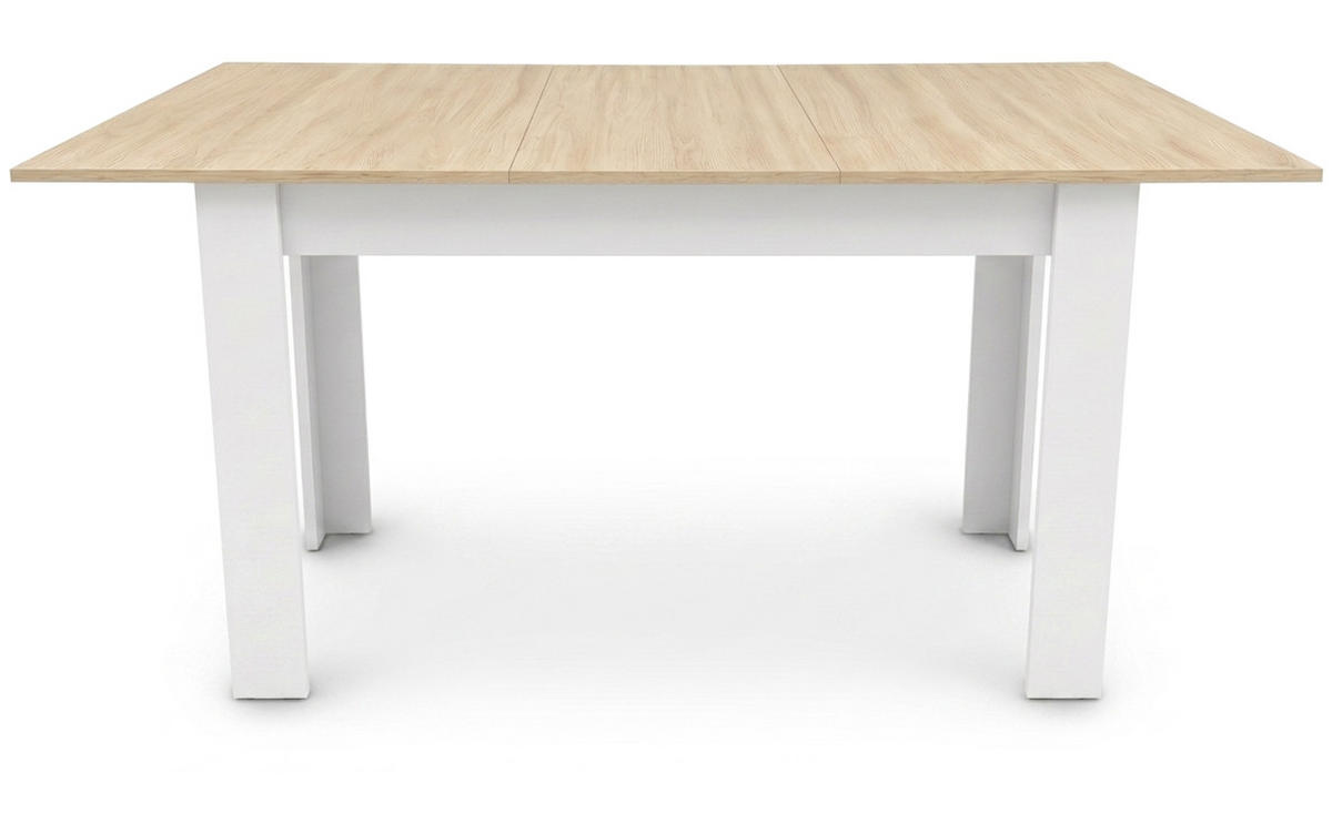 ESSTISCH ausziehbar Eiche Sonoma - Sonoma Eiche, Holzwerkstoff (160/80/75cm) - Mat-Haus
