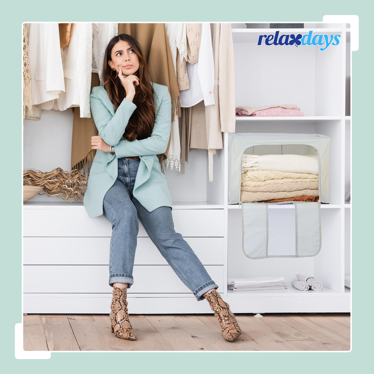 2XÚLOŽNÝ vak - sivá, kov/textil - Relaxdays