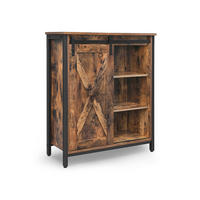 KÜCHENSCHRANK SIDEBOARD MIT SCHIEBETÜR - Braun, Holzwerkstoff (30/80/70cm) - Hansiro
