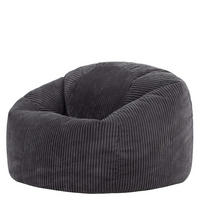 SITZSACK Cord Dalton XXL - Anthrazit, Textil (92/52/92cm) - icon