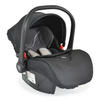 BABYSCHALE i-Size Multi (40 - 87cm) schwarz Gruppe 0+ Fußabdeckung Kopfstütze Gurt - Schwarz, Kunststoff (33/73/42cm) - Moni
