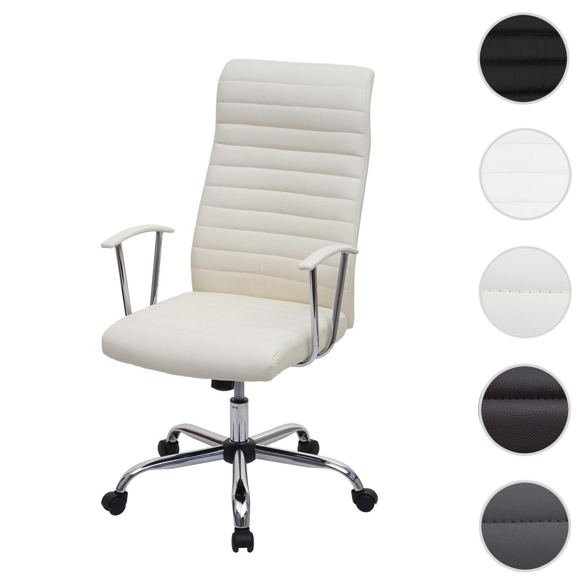 BÜROSTUHL Beige - Beige, Textil (68/117/71cm) - MCW