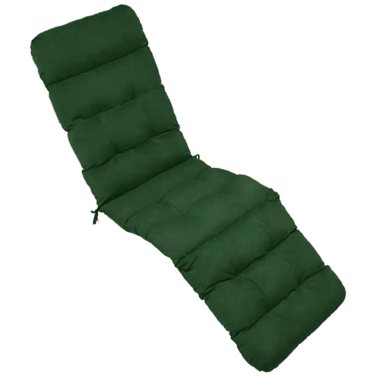 DECKCHAIRAUFLAGE Flair DC 200/50/8cm Dunkelgrün - Dunkelgrün, Textil (50/8/200cm) - Beautissu 