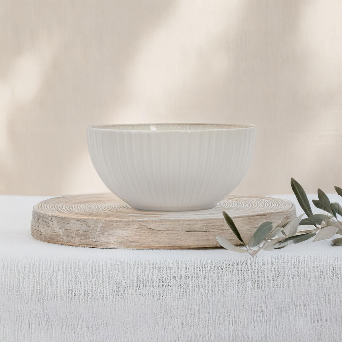 SUPPENSCHALE Essence 500 ml - Grau, Keramik (14cm) - Siaki