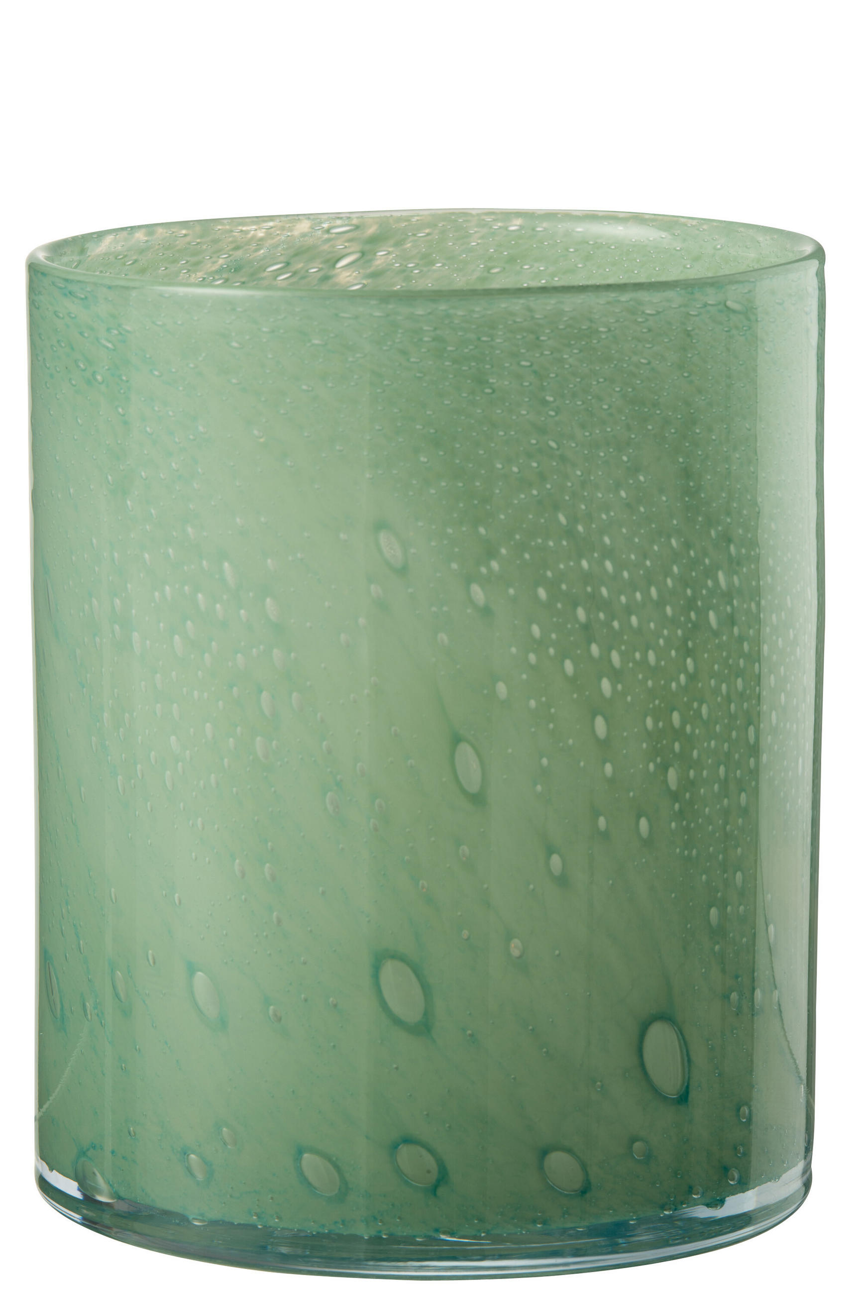 KERZENHALTER JADE - Glas - Grün - L - Grün, Glas (15/18cm) - J-Line