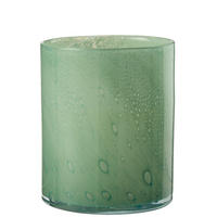 KERZENHALTER JADE - Glas - Grün - L - Grün, Glas (15/18cm) - J-Line