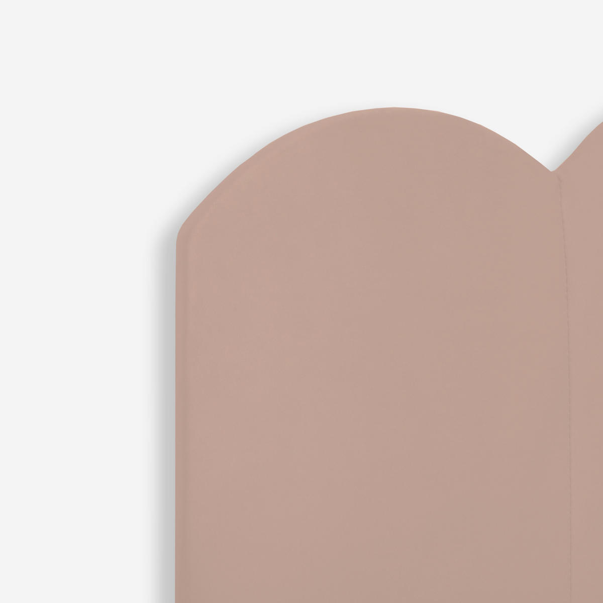 KOPFTEIL aus rosafarbenem Samt 160/74/3 cm SHELL - Pink, Textil (160/74/3cm) - RNT By Really Nice Things