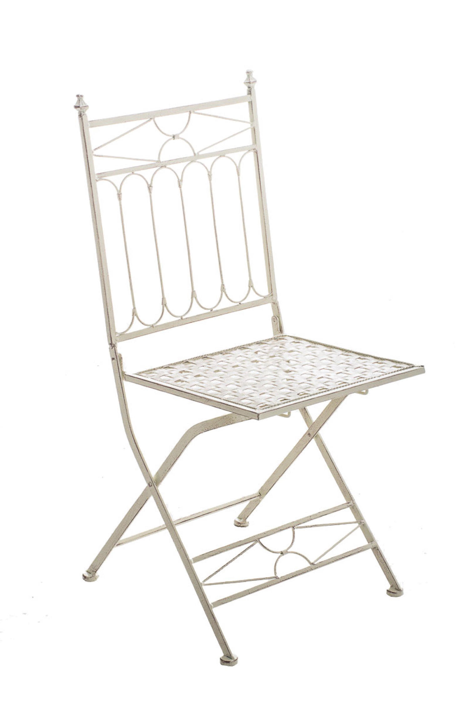 GARTENSTUHL Asiri antik-creme - Naturfarben, Metall (40/39/95cm) - TPFGarden