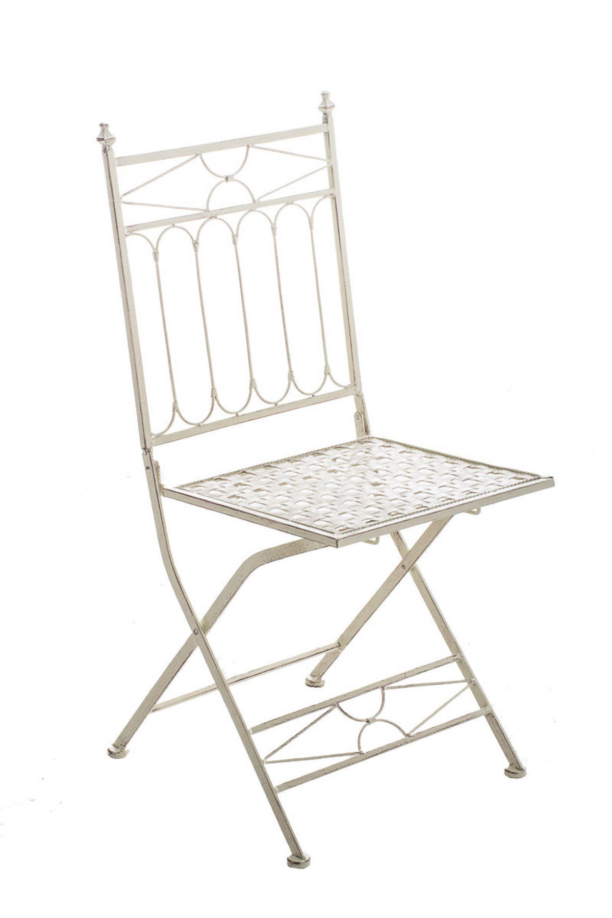 GARTENSTUHL Asiri antik-creme - Naturfarben, Metall (40/39/95cm) - TPFGarden