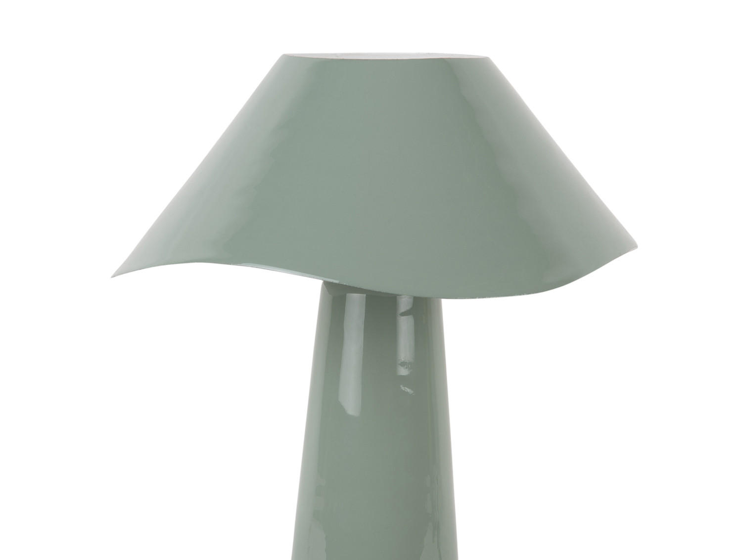 TISCHLAMPE Ameno 28/28/33 cm - Blau, Metall (28/28/33cm) - Leitmotiv