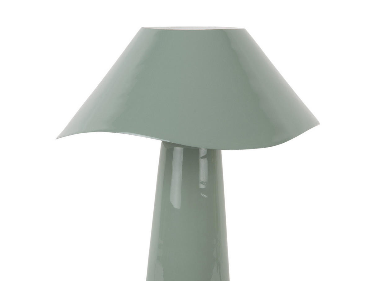 TISCHLAMPE Ameno 28/28/33 cm - Blau, Metall (28/28/33cm) - Leitmotiv