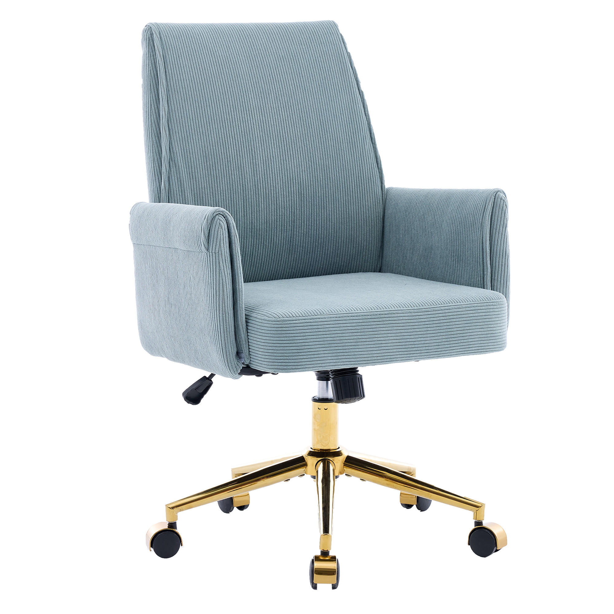 ComfortXL Drehstuhl Blau 65x107x63 cm