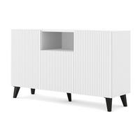 SIDEBOARD WEIß - Weiß, Holzwerkstoff (150/87/42cm) - FURNLUX