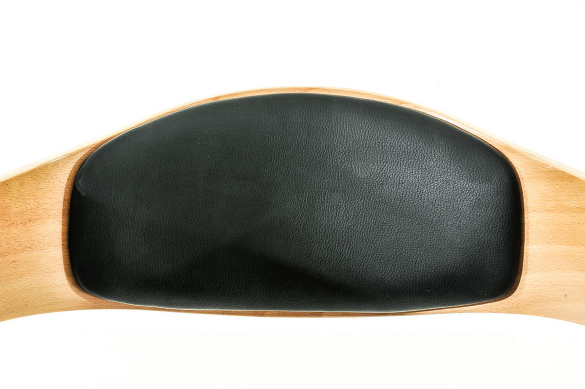 BARHOCKER 2er Set Nadan Kunstleder Natura/schwarz - Schwarz, Leder/Metall (50/88/48cm) - DELUKE