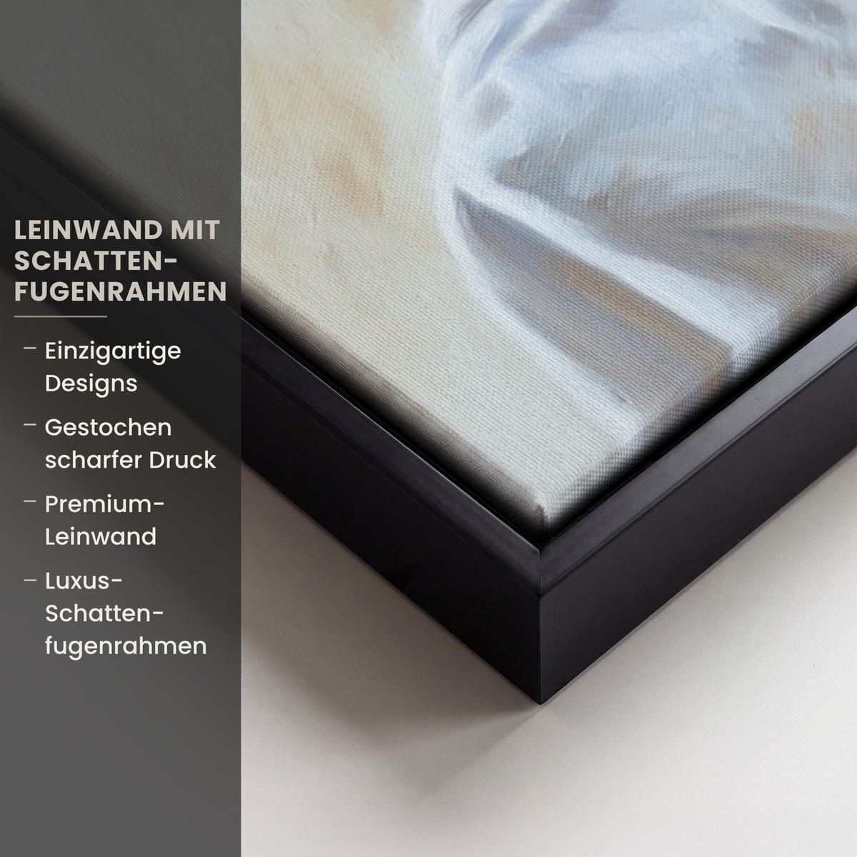 LEINWAND Bilder mit Rahmen - Lavendel - Brot - Stilleben - 60x40 - Flieder, Textil (60/40cm) - MuchoWow