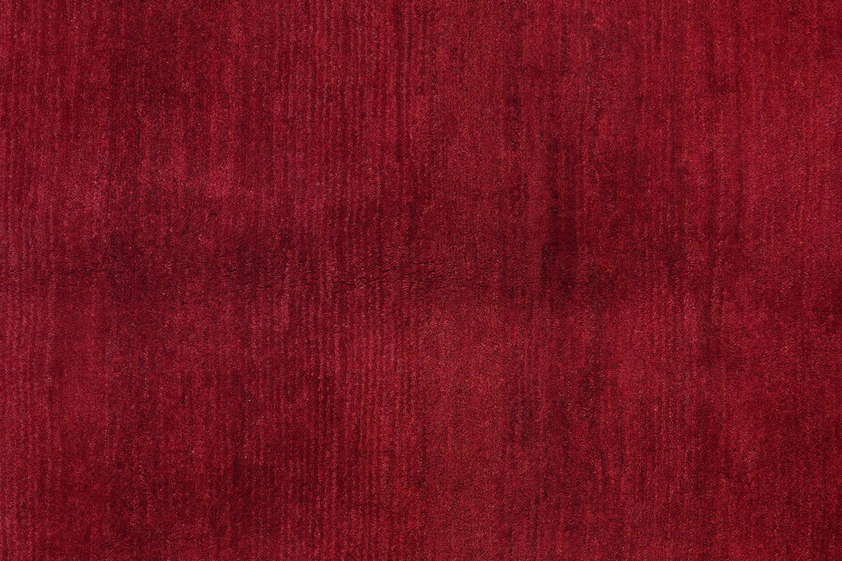 GABBEH-TEPPICH handgeknüpft Rot 204/160 cm Schurwolle - Rot, Textil (160/204cm) - Looma