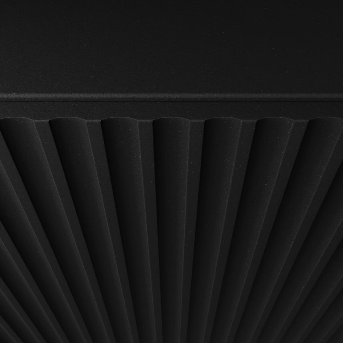 LOWBOARD NOA-2-S 200x53x41 cm - Schwarz - Schwarz, Holzwerkstoff (200/53/41cm) - ALTDECOR