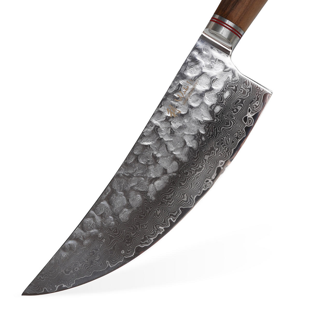 WIEGEMESSER 20,5 cm - Nussbaumfarben, Holz/Metall (35cm) - Wakoli