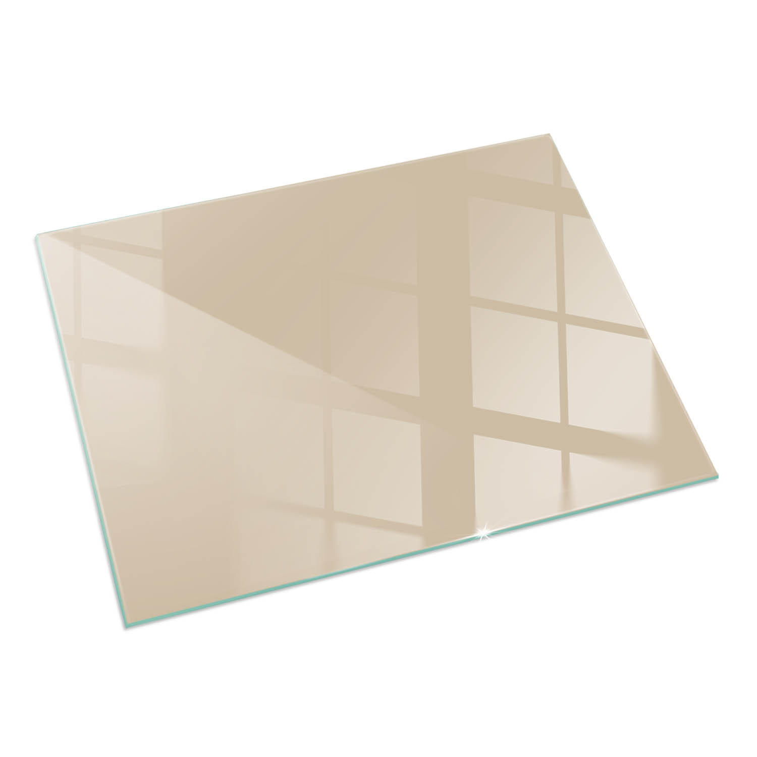 ArtPrintCave Glasplatte Gelb 120x80x0.4 cm