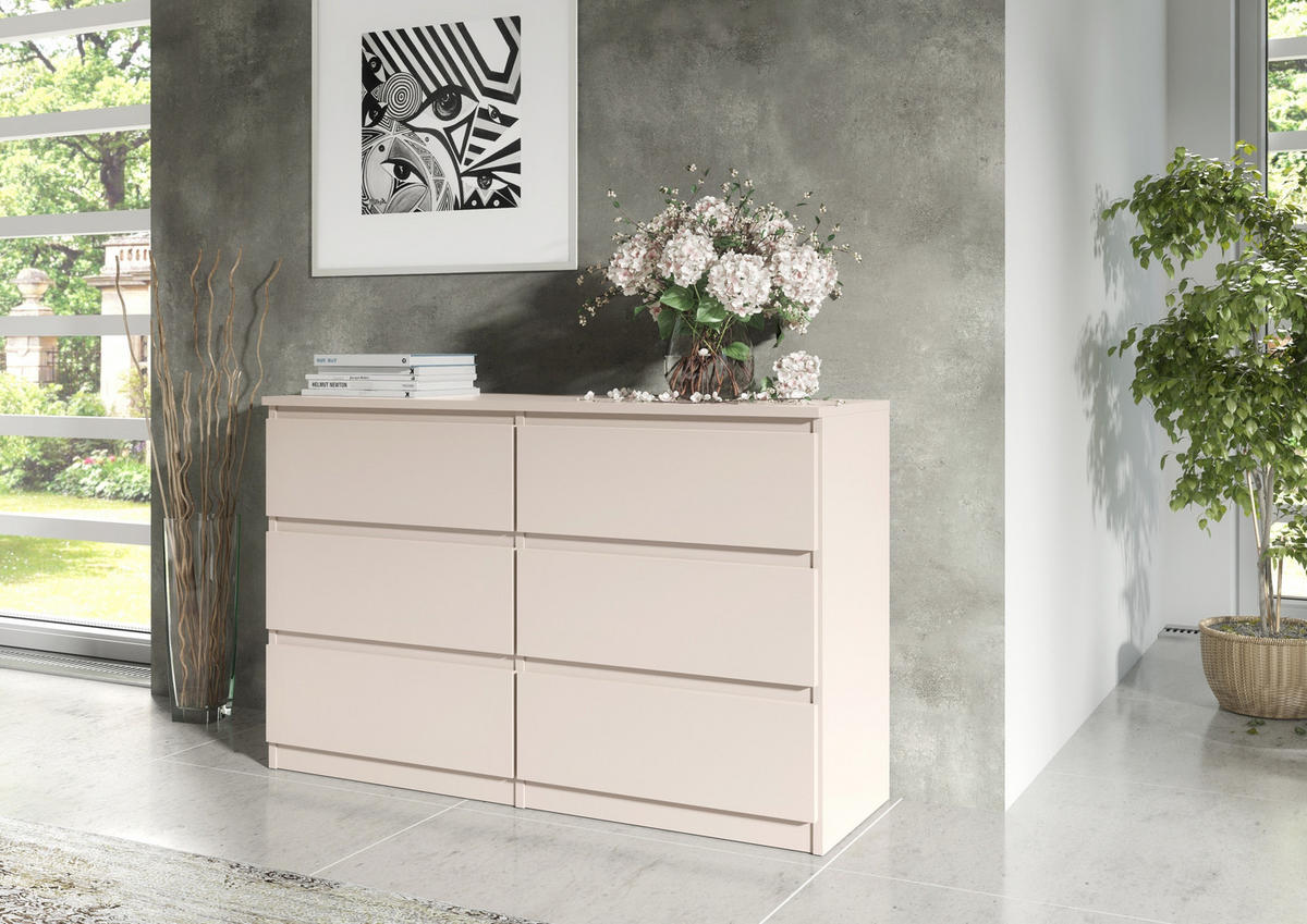 KOMMODE Kaschmir 100/79/39 - Kaschmir, Holzwerkstoff (100/79/39cm) - RAUMHIRSCH FURNITURE