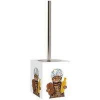 WC-BÜRSTE Shower Cat - Braun, Kunststoff (10/37/10cm) - Sanilo