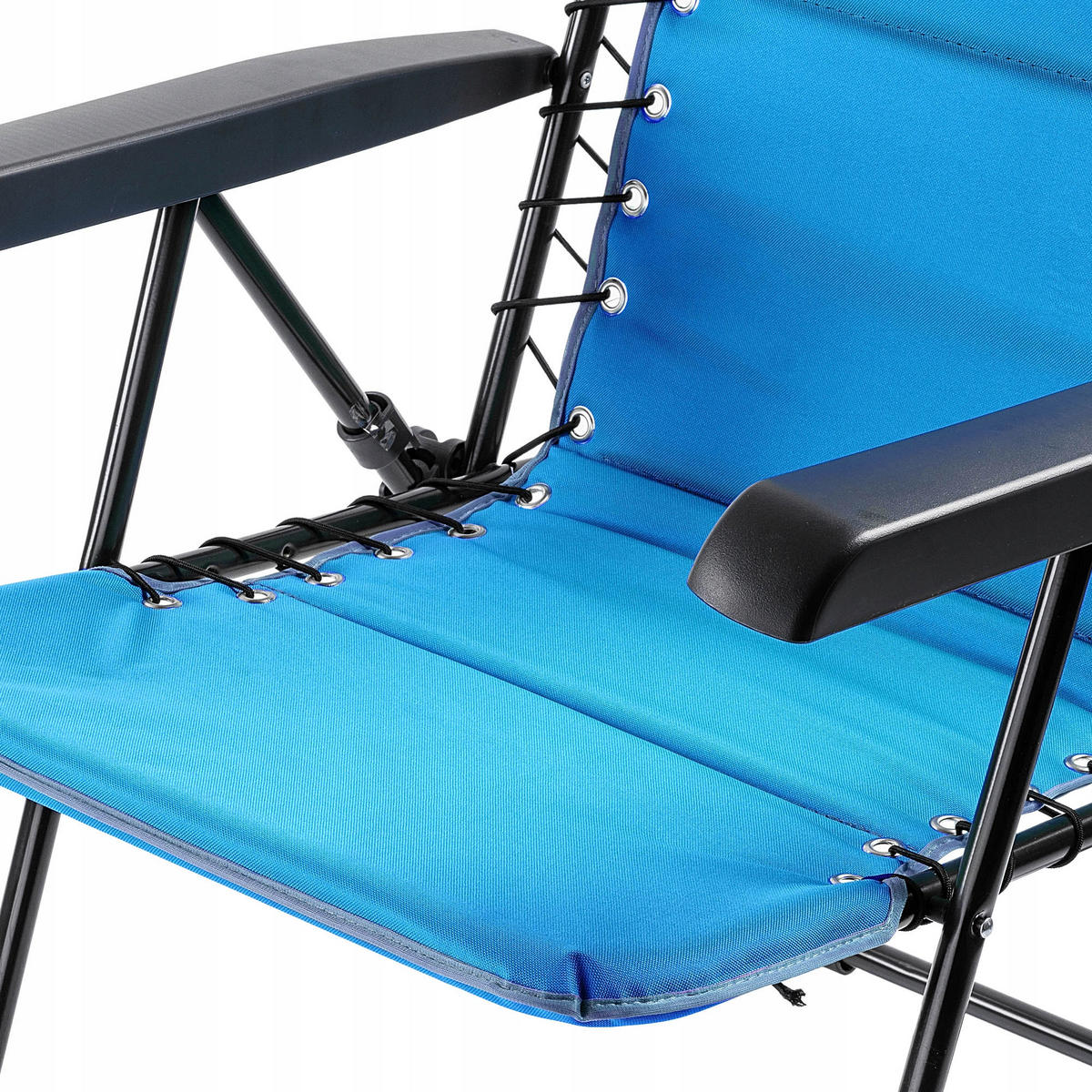 GARTENSESSEL Blau - Blau, Metall (53/120cm) - KADAX