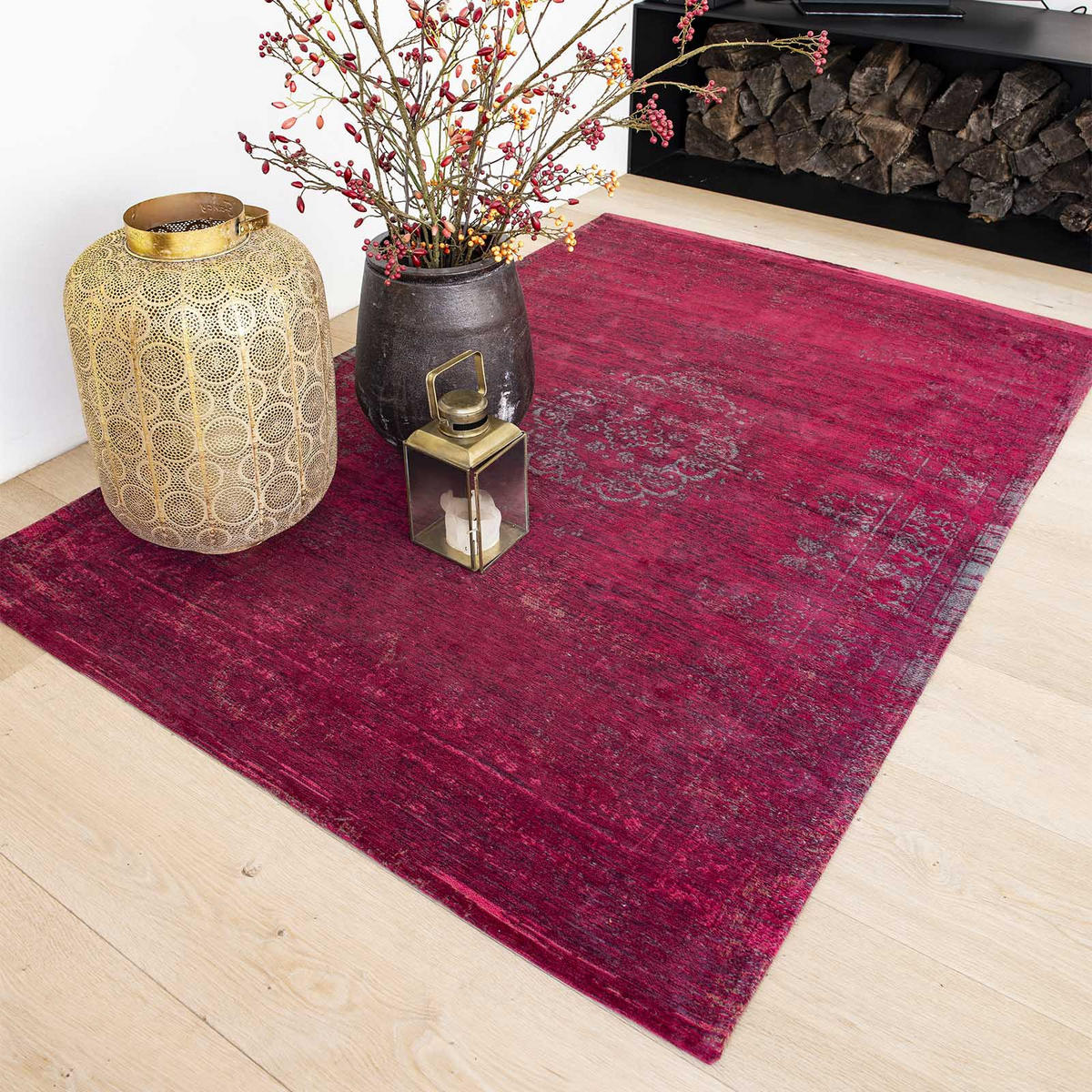 TEPPICH In-/Outdoor Flachgewebe BURNING RED Rot 170 x 240 cm - Rot, Textil (170/240cm) - Novatrend