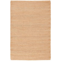 NATURFASER TEPPICH JUTE SALSA UNI - Beige, Textil (80/150cm) - Pergamon