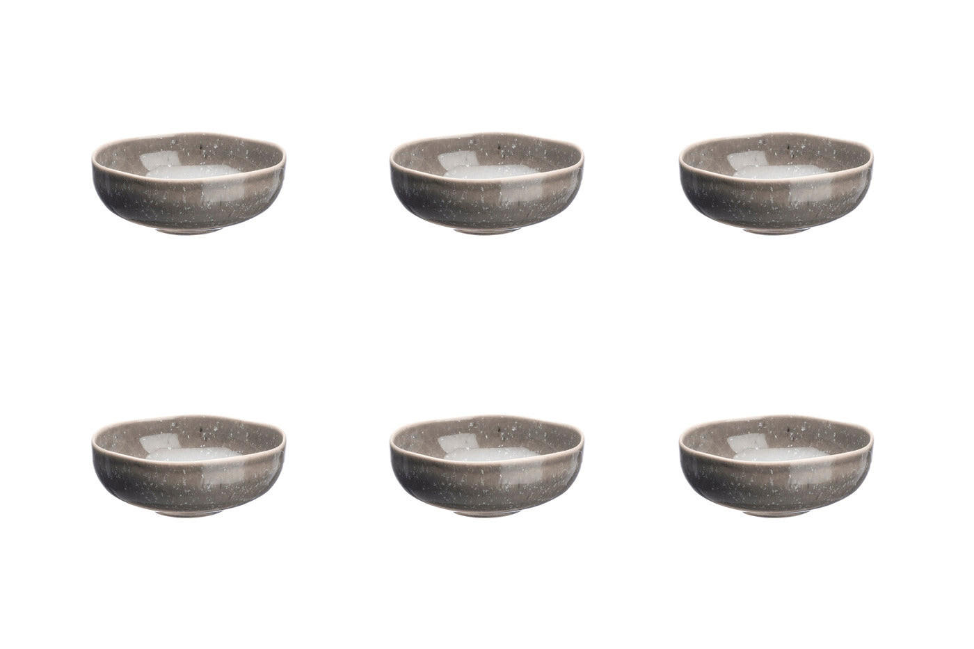 SCHALEN Stellar Ø11,5cm - 6er-Set - Betongrau - Grau, Keramik (11.5cm) - Björn