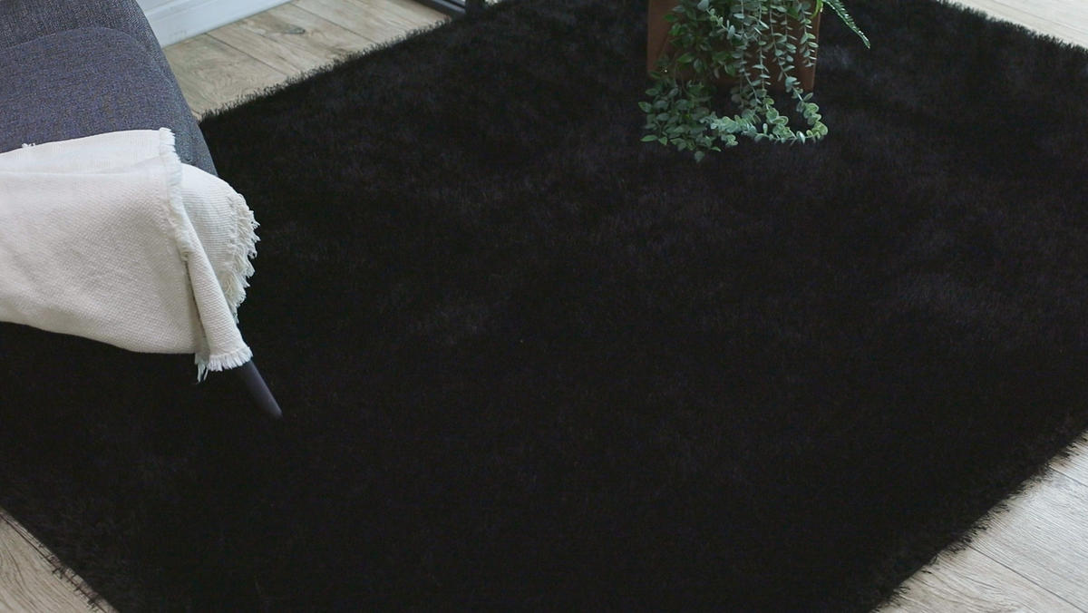 TEPPICH Buenos 180/270 cm - Schwarz, Textil (180/270cm) - rugsX