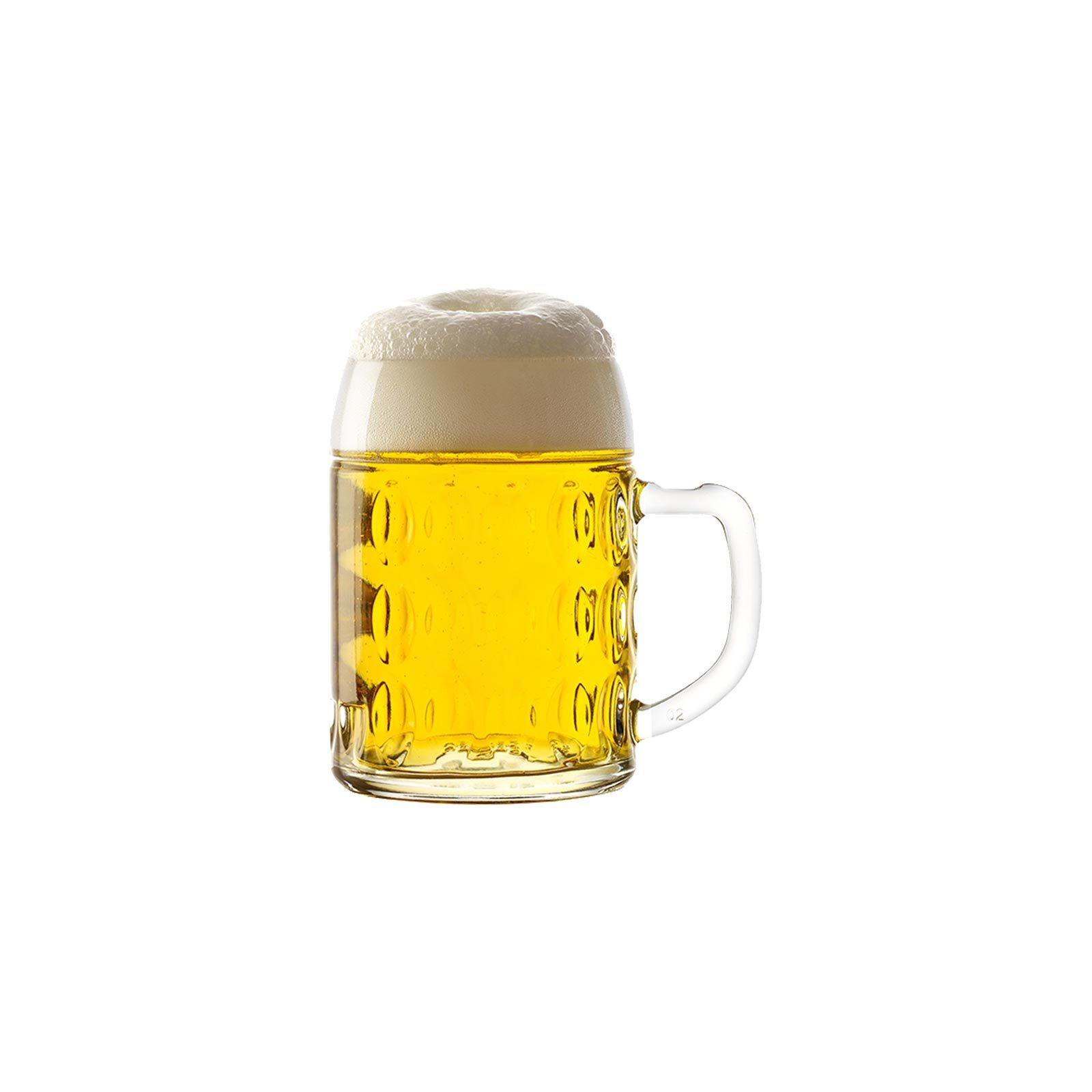BIERKRÜGE Kaiser transparent 0,5 Liter 6er Set - Transparent, Glas (0.5L) - Stölzle Lausitz